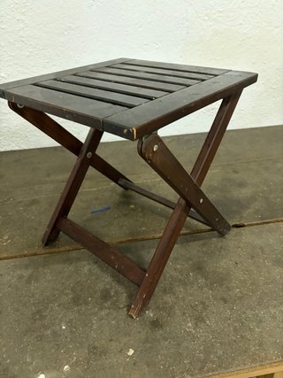 Taburete plegable madera Ikea Nammaro