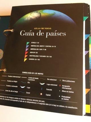 Colección fichas de países