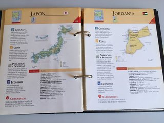 Colección fichas de países