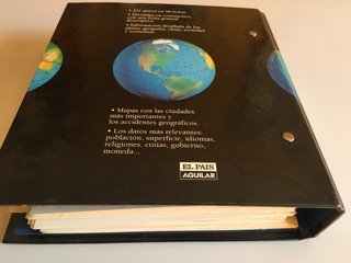 Colección fichas de países