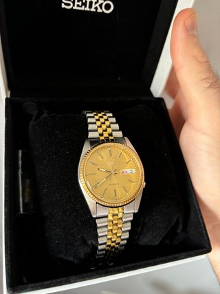 Seiko 5 automático "Datejust" snxj92