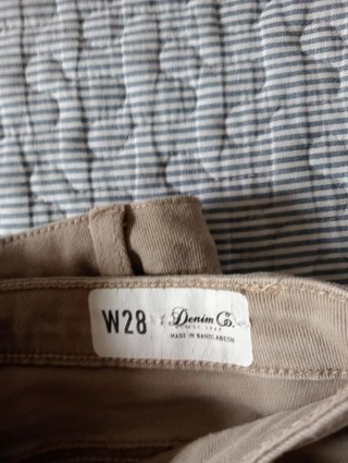 Bermudas T.38 Denim Co Beige