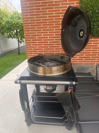 Barbacoa Napoleon Negra Tipo Kamado
