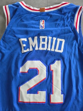 Maglia NBA Philadelphia 76ers Joel Embiid #21