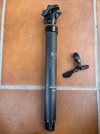 Tija telescópica Enduro 34.9mm 170mm + Mando
