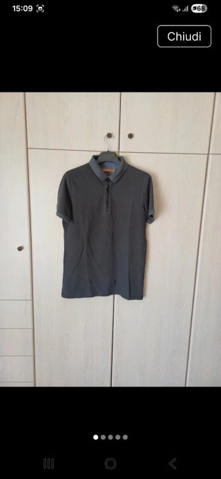 Polo uomo Combipel grigio taglia M
