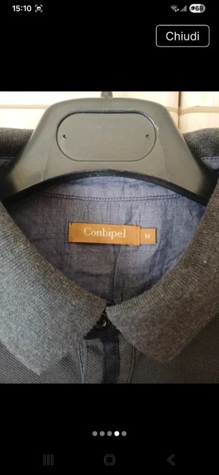 Polo uomo Combipel grigio taglia M