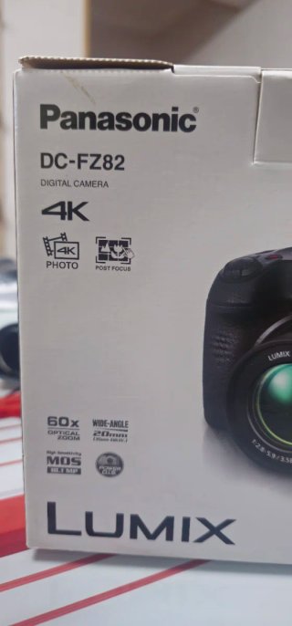 Vendo cámara Panasonic Lumix DC-FZ82, 4K.
