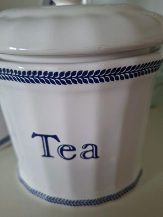 Botes de porcelana Sugar y Tea