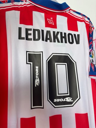 Camiseta Real Sporting Lediakhov 10 Retro