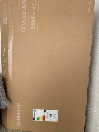 Televisor Samsung 43 Negro