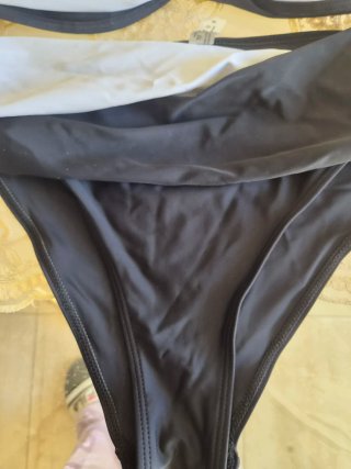 Costume donna vita alta bicolore tg M