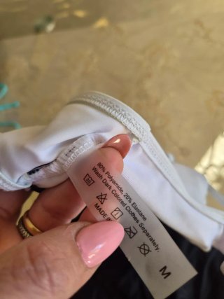 Costume donna vita alta bicolore tg M