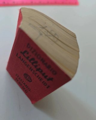 Mini dizionario italiano tedesco 1931