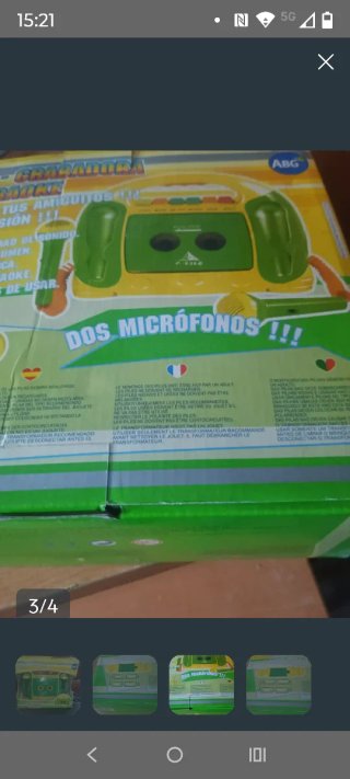 Karaoke Infantil Dos Microfonos ABG