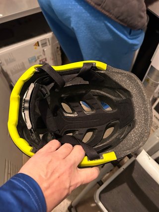 Casco bici infantil amarillo