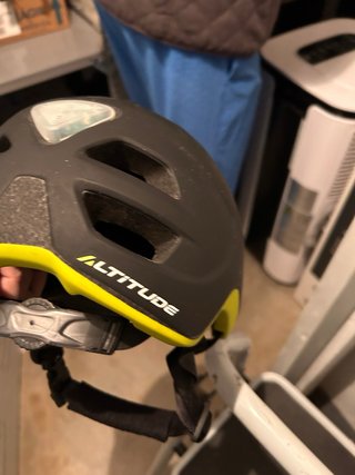 Casco bici infantil amarillo