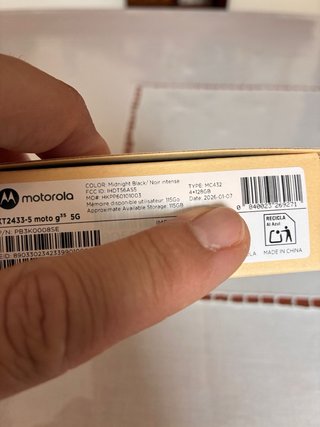 Motorola Moto G35 128GB Negro Nuevo