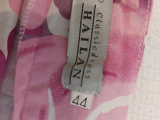 Pantaloni donna floreali vintage