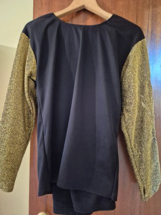 Traje Medieval Águila Bicéfala Negro/Dorado