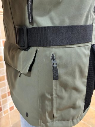 Chaqueta Moto Dainese Adventure Negra/Verde