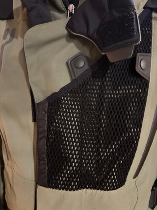 Chaqueta Moto Dainese Adventure Negra/Verde