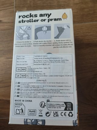 Mecedor Baby Roc para cochecito de bebé.