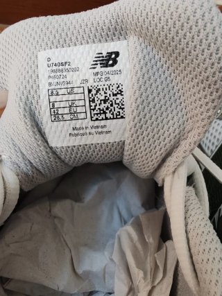 New Balance 740 Verdi/Bianche Taglia 42