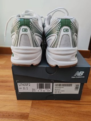 New Balance 740 Verdi/Bianche Taglia 42