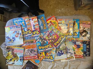Revistas Nintendo Pokemon y Sonic