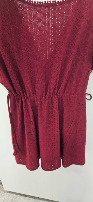 Vestido granate