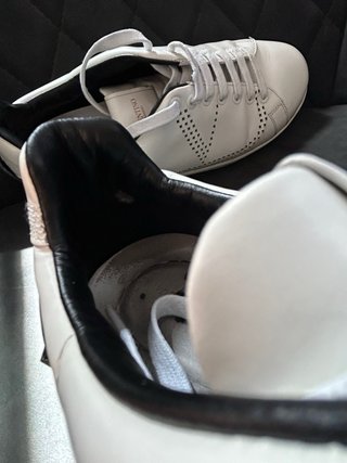 Sneakers Valentino Spike Backnet Bianche con dettagli