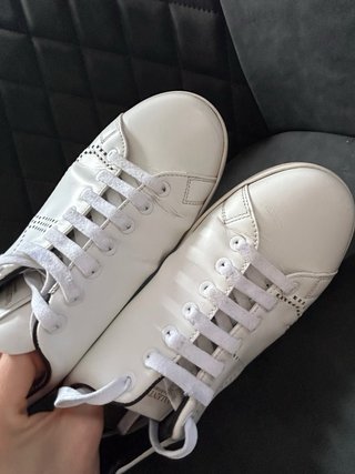 Sneakers Valentino Spike Backnet Bianche con dettagli