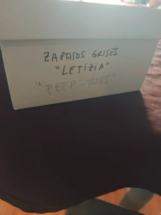 Zapatos Letizia Beige Tacón