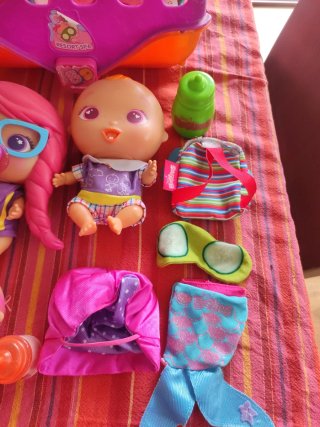 Lote Muñecas Bellies y Accesorios