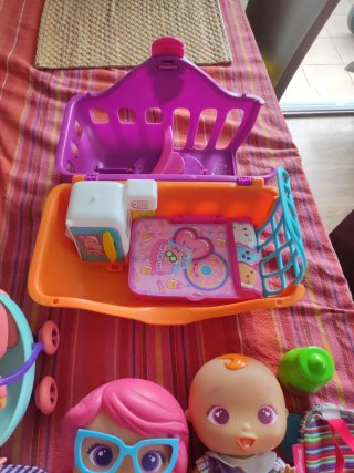 Lote Muñecas Bellies y Accesorios