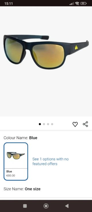 Gafas de sol Quiksilver polarizadas