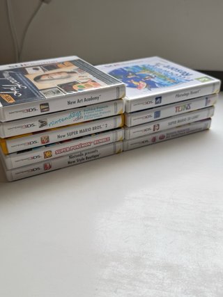 Nintendo 3DS Blu + 9 Giochi