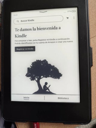 Kindle Paperwhite 7a Gen. Amazon Negro con funda