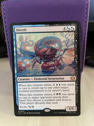 Deceit MTG Carta Magic The Gathering