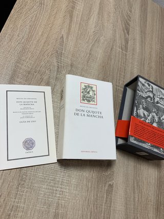 DON QUIJOTE DE LA MANCHA ESTUCHE CRITICA