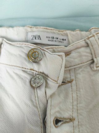 Pantalones Zara blanco Talla 13-14