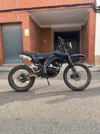 Moto Goes G125 Moto Enduro/Motocross Negra