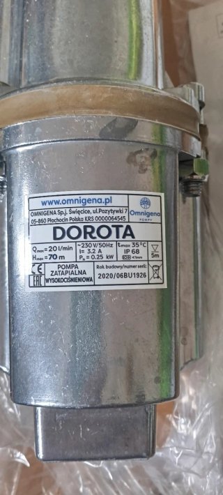 Bomba sumergible Omnigena Dorota 250W