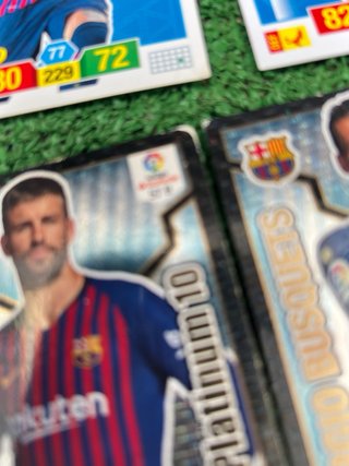 Lote 24 cromos Barcelona Adrenalyn 2018-19