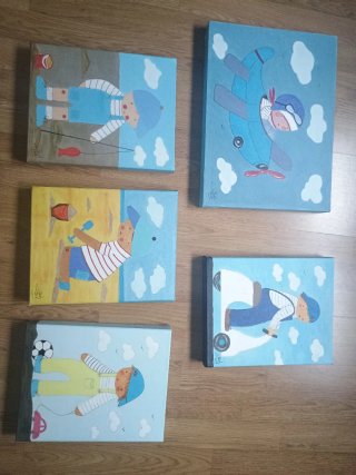 Quadri decorativi per bambini
