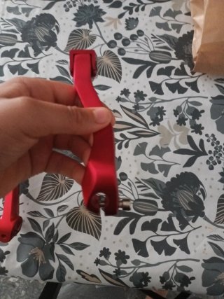 Palanca de cambio moto motocross roja