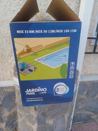 Bomba y filtro para piscina