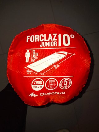 Saco de dormir junior naranja