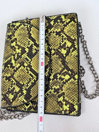 Bolso Serpiente Verde y Negro